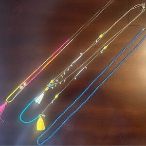 Premier Designs Colorful Beaded Necklace Set